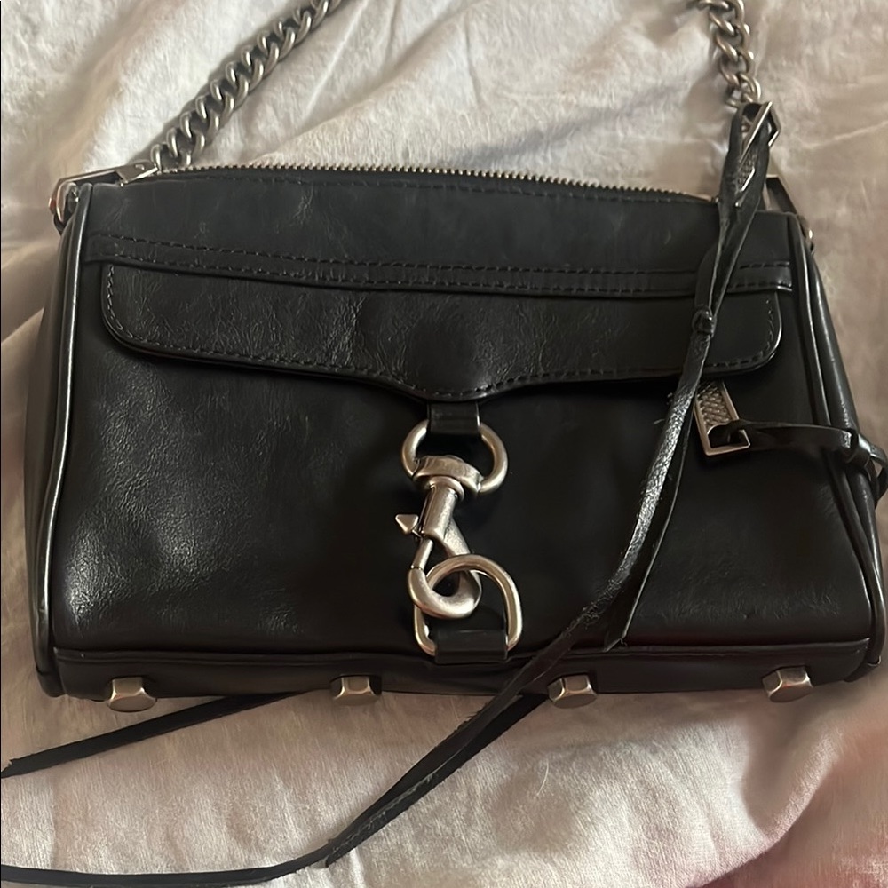 Black Leather Women's Bag